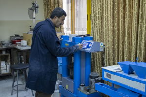 مختبر فحوصات الحجر والمواد الإنشائية مختبر فحوصات الحجر والمواد الإنشائية